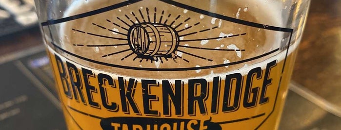 Breckenridge Taphouse is one of Breck.