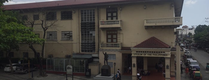 Lyceum of the Philippines University is one of intra.