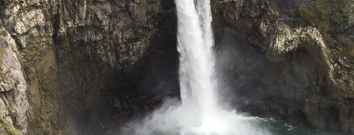 Snoqualmie Falls is one of Seattle Interns: Places.