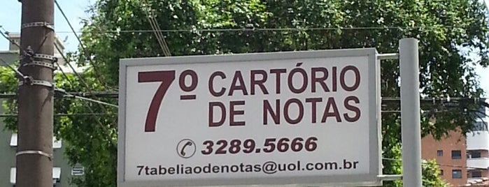 7º Cartório de Notas is one of สถานที่ที่ Rui ถูกใจ.