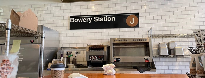 Bowery Bagels is one of Supplies.