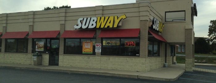 SUBWAY is one of April’s Liked Places.