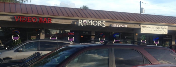 Rumors Bar Lounge is one of North Ft. Lauderdale.