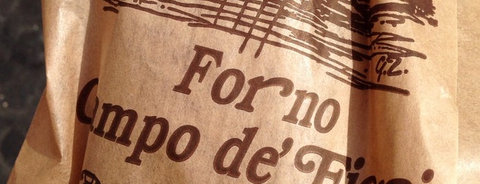 Forno Campo de' Fiori is one of Street FOOD Gambero Rosso.