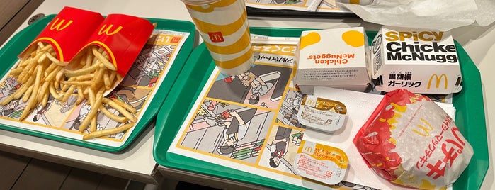 マクドナルド is one of ハンバーガー 行きたい.