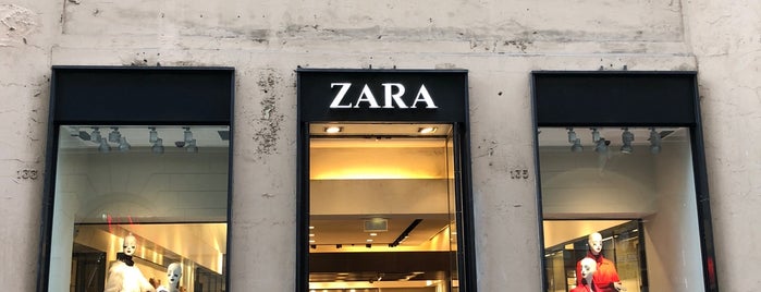 Zara is one of All-time favorites in Italy.