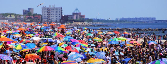 Coney Island Beach & Boardwalk is one of Alejandra's NYC.