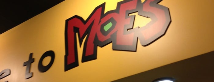Moe's Southwest Grill is one of Restaurantes con menú vegetariano o vegano.