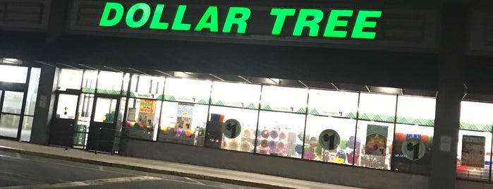 Dollar Tree is one of I was the mayor here....