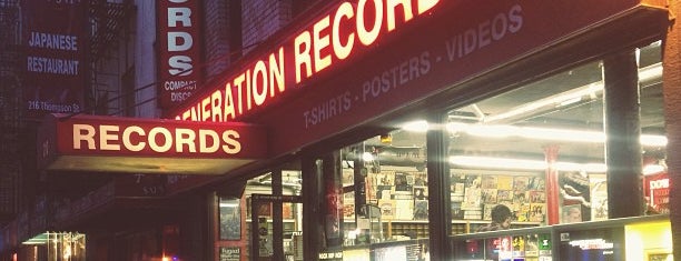 Generation Records is one of NYC todo.