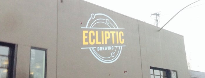 Ecliptic Brewing is one of Breweries (OR & WA).