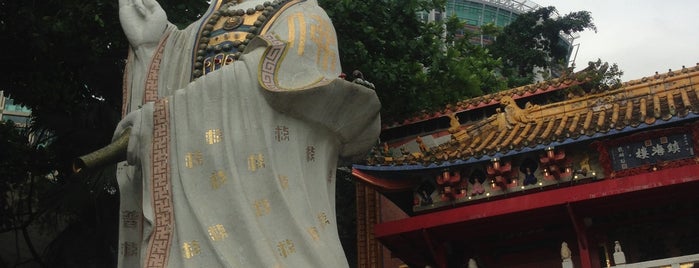 Tin Hau Statue is one of Hong Kong.