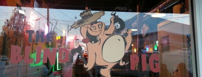 The Blind Pig is one of Lugares favoritos de Travis.