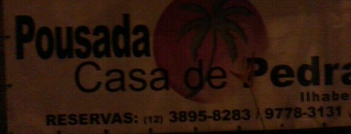 Pousada Casa de Pedra is one of Gabriel Nappiさんのお気に入りスポット.