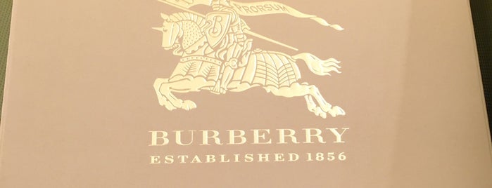 Burberry is one of My Favorite Stores.