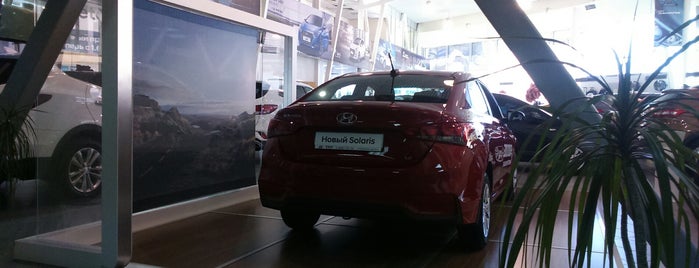 Hyundai is one of place in Volgograd.