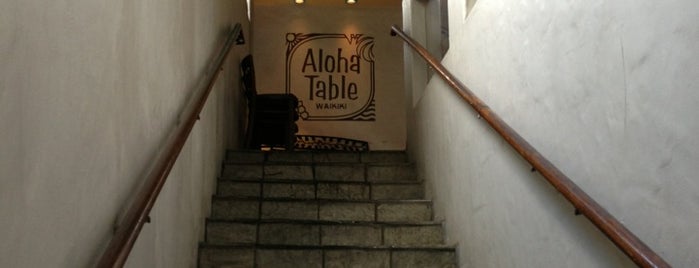 Aloha Table is one of Hawaii... Places I've never been.