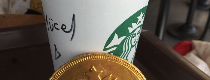 Starbucks is one of Yücel : понравившиеся места.