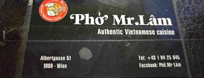 Pho Mr. Lam is one of Dinner.
