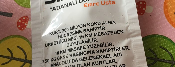 SIFIR B1R ADANALI DÜRÜMCÜ is one of Kegm'e Yakınlar.