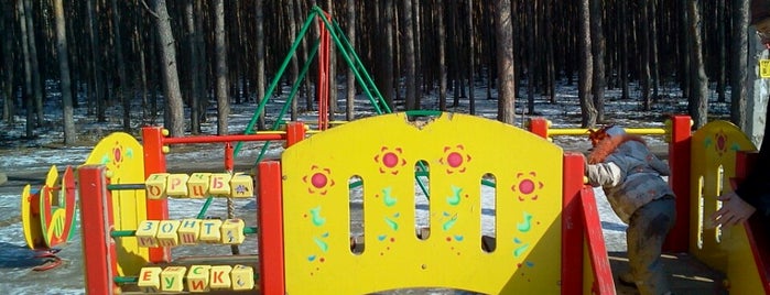 Детская площадка в парке Оптимистов is one of Юго-Западный район.