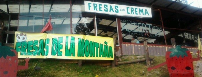 Fresas De La Montaña is one of Tempat yang Disukai Edgar.