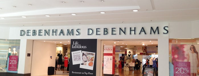 Debenhams is one of Orte, die Souzanna gefallen.