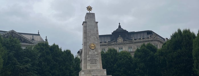 Soviet WW II Memorial is one of Budapeste.