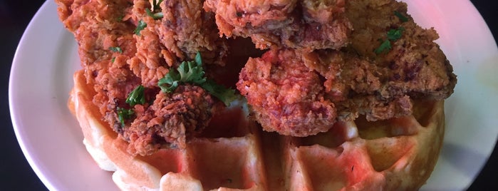 SCHOOL Restaurant is one of The 15 Best Places for Chicken & Waffles in Toronto.