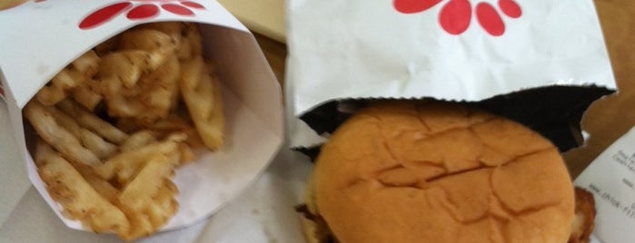 Chick-fil-A is one of Tyler Food Faves.