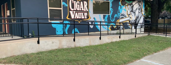 The Cigar Vault East is one of Austin with RAUWcc.