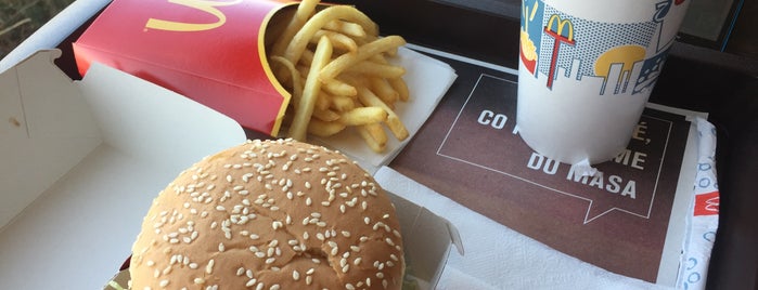 McDonald's is one of Coffee/Tea + Wi-Fi.