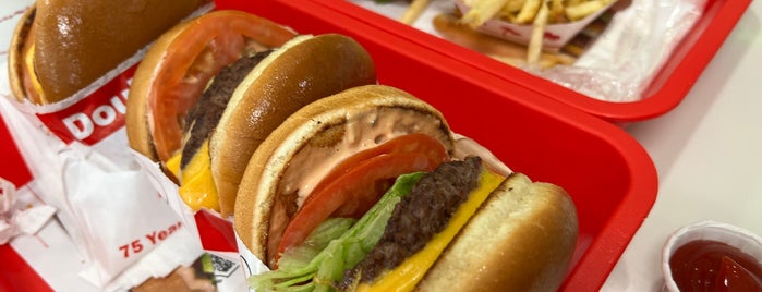 In-N-Out Burger is one of LAS.