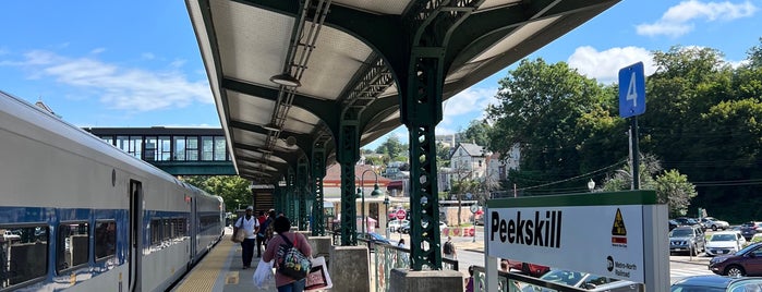 Metro North - Peekskill Train Station is one of Slippery Saturday.