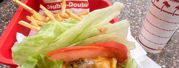 In-N-Out Burger is one of The Jelf-Miltons Take The West.