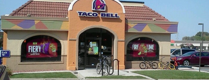 Taco Bell is one of Places.
