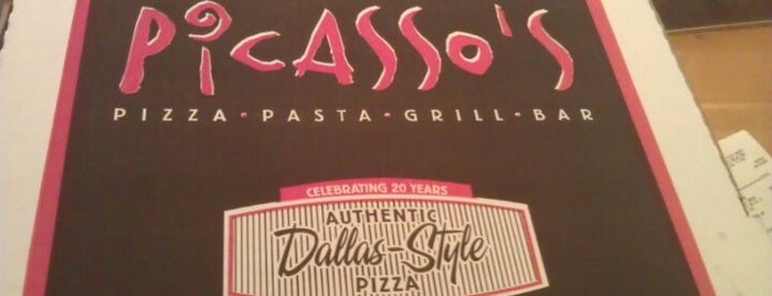 Picasso's Pizza & Grill is one of Lieux qui ont plu à Shane.