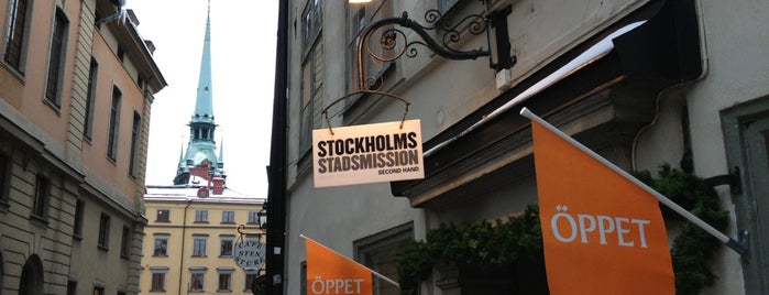 Stockholms Stadsmission is one of Second hand i Sthlm.