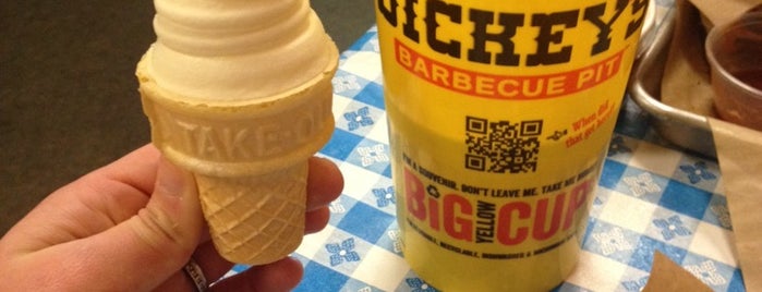 Dickeys Barbecue Pit is one of Crystal’s Liked Places.