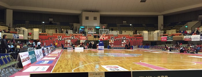 Rohto Arena Nara is one of B.League Home Arena.