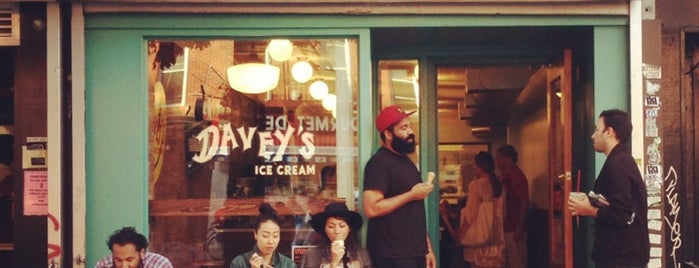 Davey's Ice Cream is one of New York.