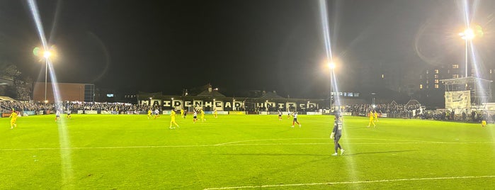 York Road Stadium is one of Bath City FC  - Home & Away.