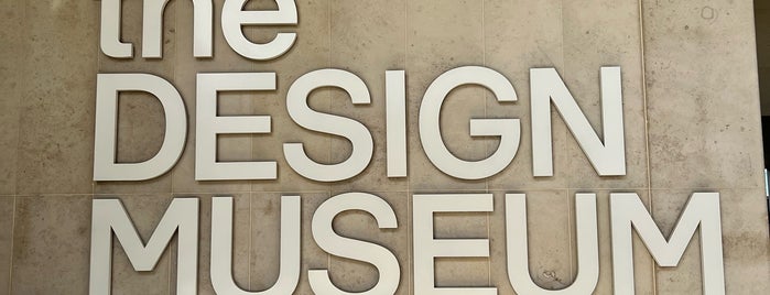 The Design Museum is one of Londen.
