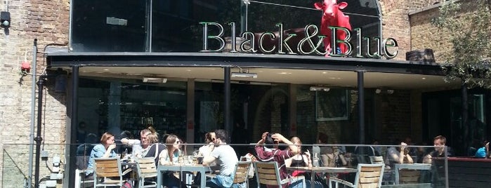 Black & Blue is one of Good Restaurants in London.