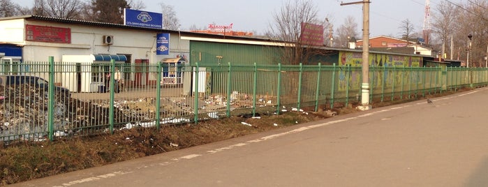 Платформа «Жаворонки» is one of По дороги в школу.