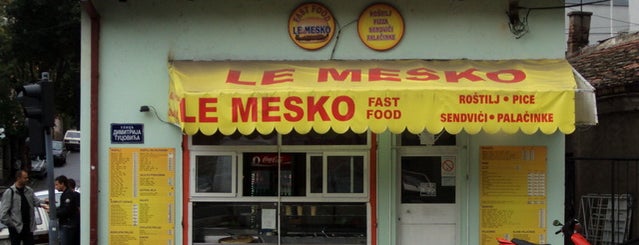 Le Mesko is one of MarkoFaca™🇷🇸'ın Beğendiği Mekanlar.