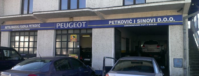 Peugeot & Citroën servis „Petković i sinovi” is one of Lieux qui ont plu à MarkoFaca™🇷🇸.