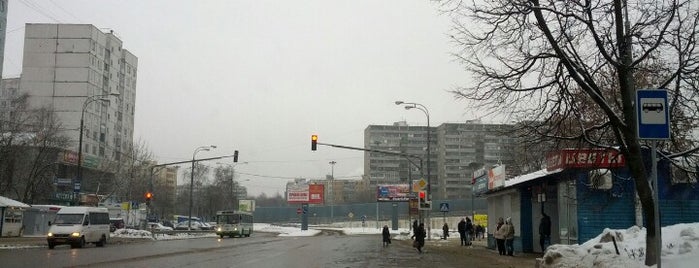 Остановка «Болшево» is one of สถานที่ที่ Anna ถูกใจ.