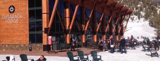 Tamarack Lodge is one of ski badged.