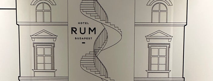 Hotel Rum Budapest is one of Buda - Sightseeing / shops.